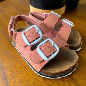 Cotton On Pink Sandals- Size 5